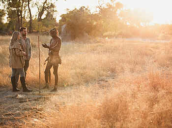 Tubu Tree Camp: Auf Wandersafari mit den Bushmen