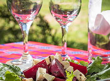 Losokwan Camp: Salat als Vorspeise