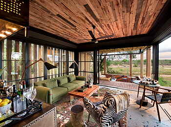 andBeyond Tengile River Lodge: Private Lounge