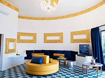 Gold Zanzibar Beach House & Spa: Das Wohnzimmer der Arabic Villa