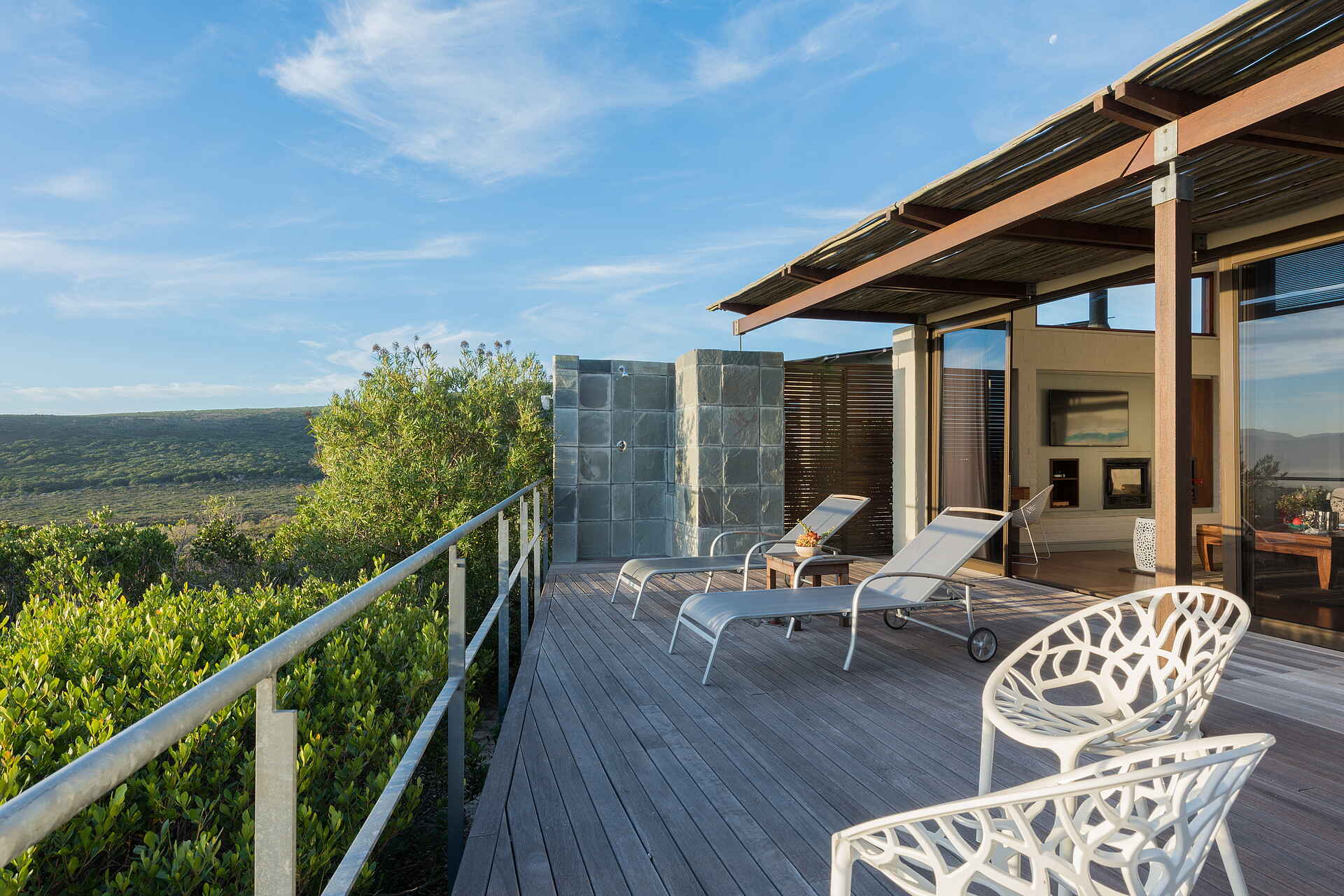 Grootbos Forest Lodge: Terrasse
