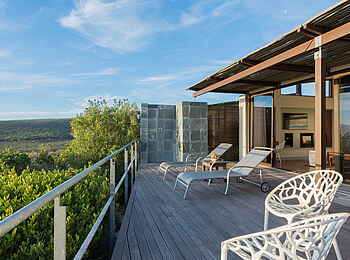 Grootbos Forest Lodge: Terrasse Grootbos Forest Lodge: Terrasse