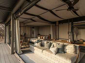 King Lewanika Lodge: Blick hinein King Lewanika Lodge: Blick hinein