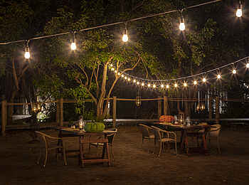 Little Duma Tau Camp: Abendstimmung