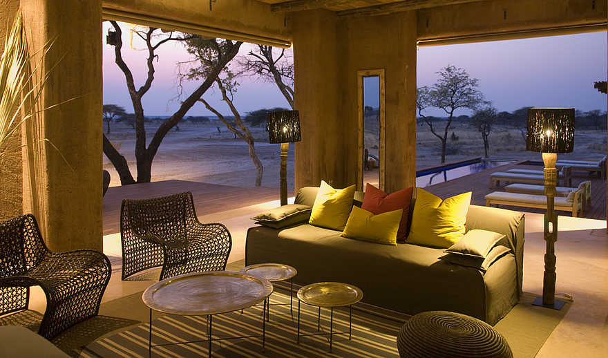 Onguma The Fort: Loungebereich Onguma The Fort: Loungebereich