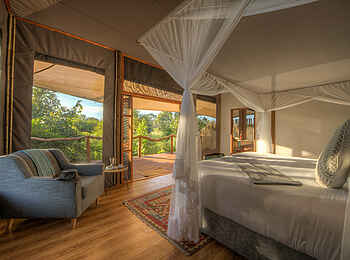 Nokanyana Camp: Familienzelt