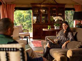 Paradise Plains Camp: Loungebereich