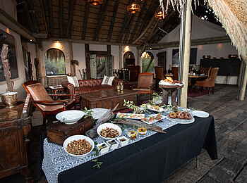 Selinda Suite: Frühstücksbuffet