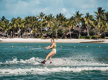 Constance Prince Maurice: Wasserski fahren