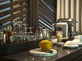 Eagles Crag Lodge: Die voll ausgestattete Minibar Eagles Crag Lodge: Die voll ausgestattete Minibar