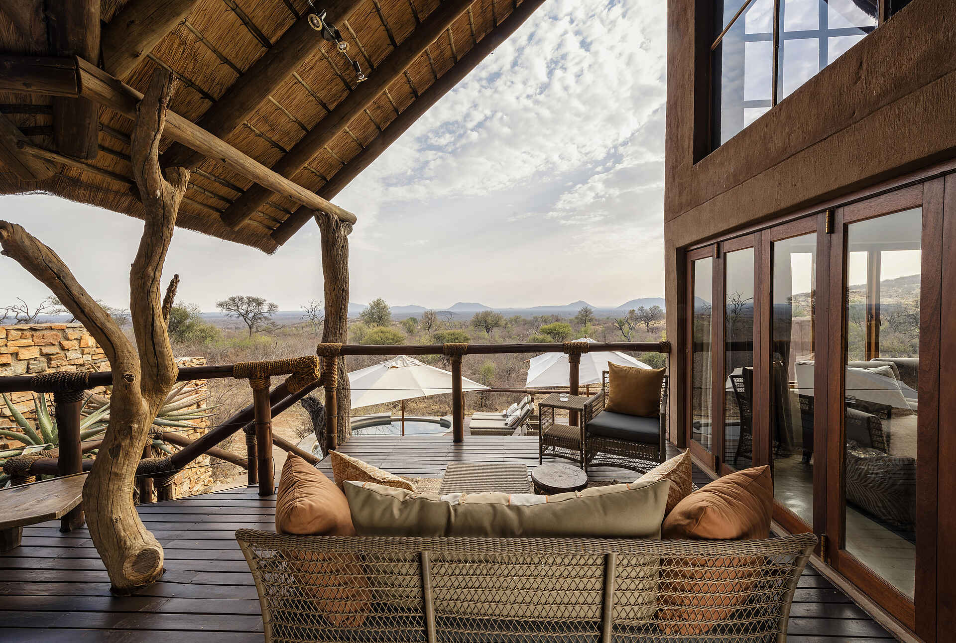 Impodimo Game Lodge: Deluxe Suite Ausblick