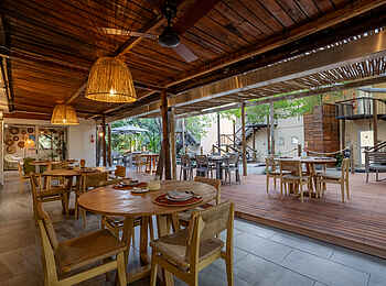 Maun Waterfront Guesthouse: Das Restaurant Maun Waterfront Guesthouse: Das Restaurant