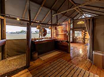 Mokolwane Camp: Badezimmer