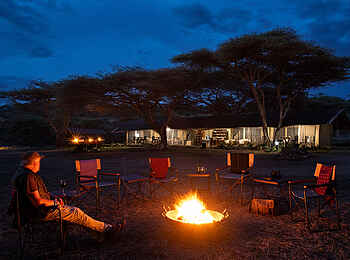Serengeti Woodlands Camp: Die Boma