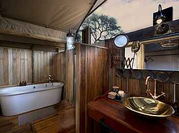 Somalisa Expeditions Camp: Das Badezimmer