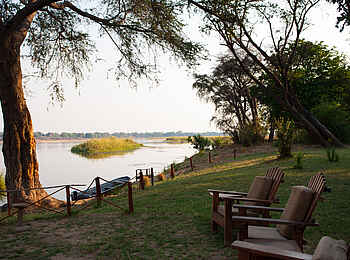 Tsika Island Canoeing Camp: Morgen im Camp Tsika Island Canoeing Camp: Morgen im Camp