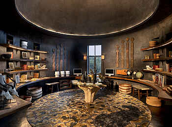 andBeyond Suyian Lodge: Die Bibliothek andBeyond Suyian Lodge: Die Bibliothek