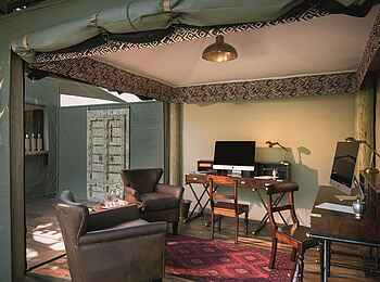 Duba Plains Camp: Computerzugang