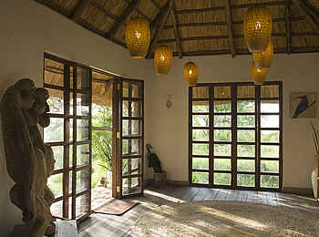 Grumeti Hills Camp: Glastüren