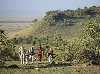 Kichwa Tembo Tented Camp: Wanderung Kichwa Tembo Tented Camp: Wanderung