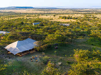 Mara Expedition Camp: Gesamtansicht