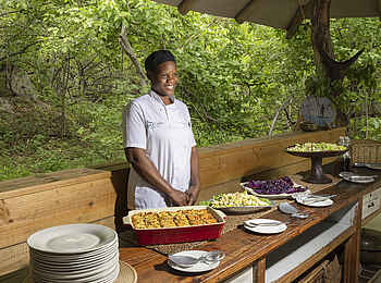 MmaTsebe Tented Camp: Lunch
