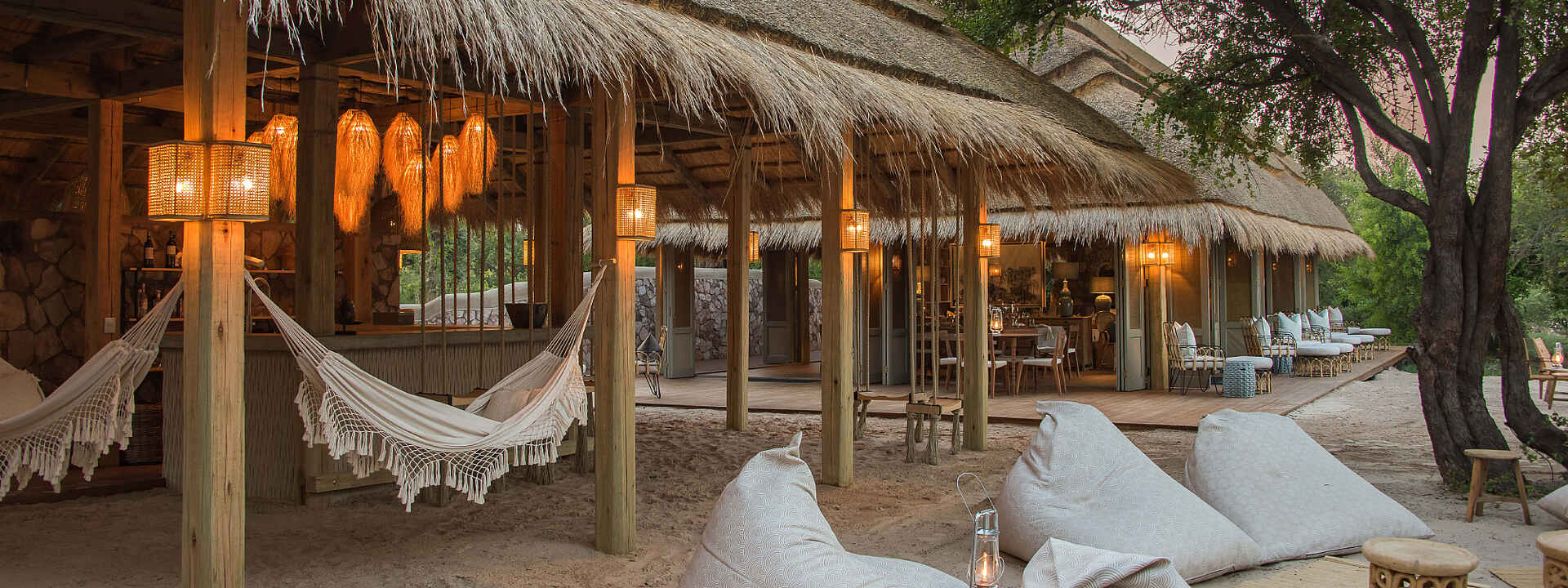 Mpala Jena Camp: chilliger Loungebereich