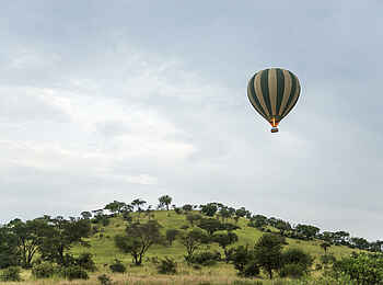 Singita Kilima Villa: Ballonfahrt Singita Kilima Villa: Ballonfahrt