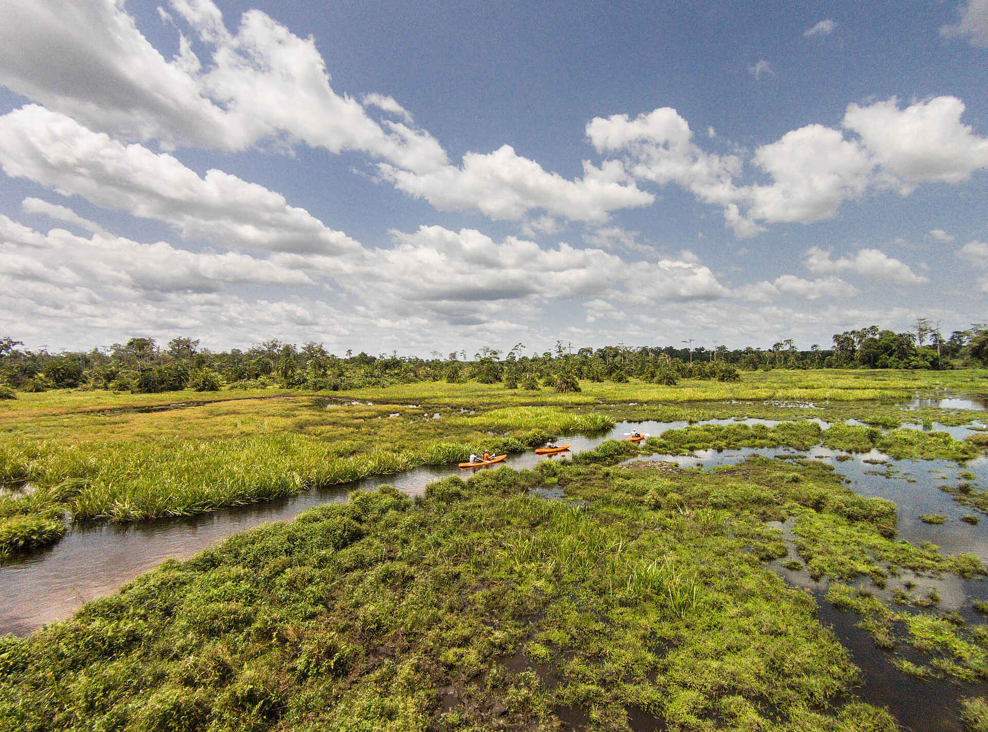 Kongo, Mboko, Mboko Camp, Odzala, Odzala Discovery Camps, Odzala Nationalpark, Safari, Aktivitäten, Kajak, Afrikarma, Afrikarma Safaris, Afrikarma Safaris - Wildnis. Hautnah., afrikarma.de