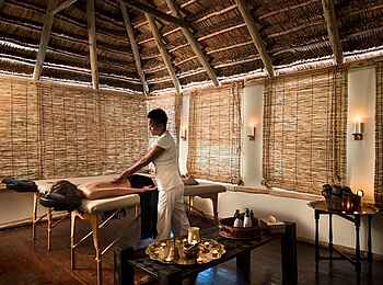andBeyond Benguerra Island: entspannende Massage im Spa