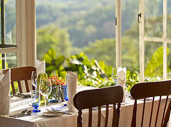 Gibbs Farm: Speisen mit Aussicht