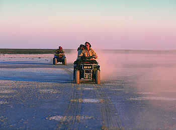 Jack's Camp: Quadbiketour