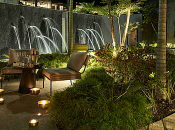 LUX Grand Baie: Die Spa Terrasse LUX Grand Baie: Die Spa Terrasse