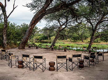 Mababe Tented Camp: Boma