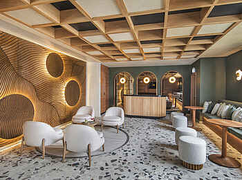 Paradis Beachcomber Golf Resort and Spa: An der Rezeption Paradis Beachcomber Golf Resort and Spa: An der Rezeption