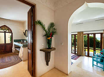 Qambani Luxury Resort: Sultan Villa Blick ins Bad