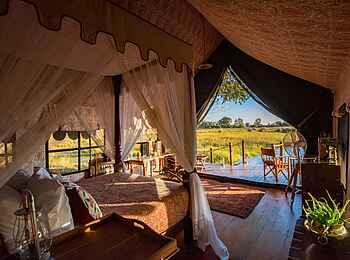Duke´s Camp: Gästezelt Interieur