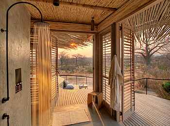 Jabali Ridge Camp: Dusche mit Aussicht Jabali Ridge Camp: Dusche mit Aussicht