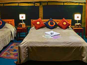 Porini Rhino Camp: Twin Betten