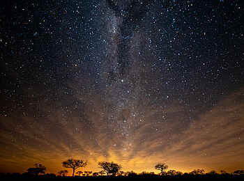 Singita Boulders Lodge: Sternenhimmel