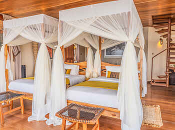 Soroi Lions Bluff Lodge: Zwei Einzelbetten