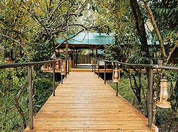 Soroi Luxury Migration Camp: Weg zur Lounge