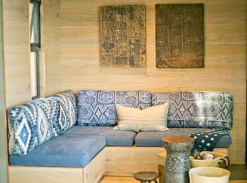 Thorntree River Lodge: Sitzecke Thorntree River Lodge: Sitzecke