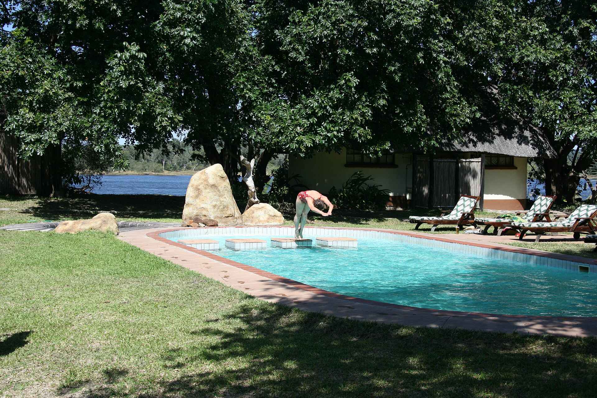 Livingstone, Moisi oa Tunya, Pool, Sambezi, Viktoriafälle, Waterberry Lodge