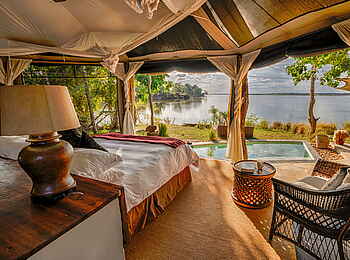 Time + Tide Chongwe Suites: Traumhafter Ausblick aus der Cassia Suite
