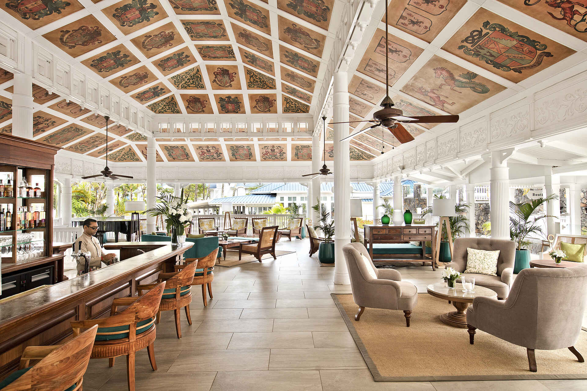 Heritage Le Telfair Golf & Wellness Resort: Die Cavendish Bar
