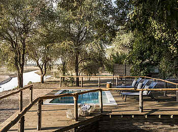 Kulandila Camp: Der Pool Kulandila Camp: Der Pool