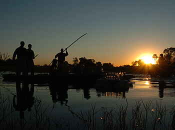 Macatoo Camp: Sundowner auf dem Wasser