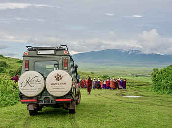 Ngorongoro Lions Paw Camp: Game Drive
