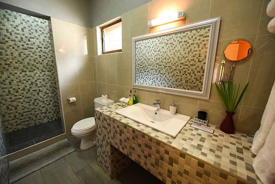 The Boma Hotel: Das Badezimmer The Boma Hotel: Das Badezimmer